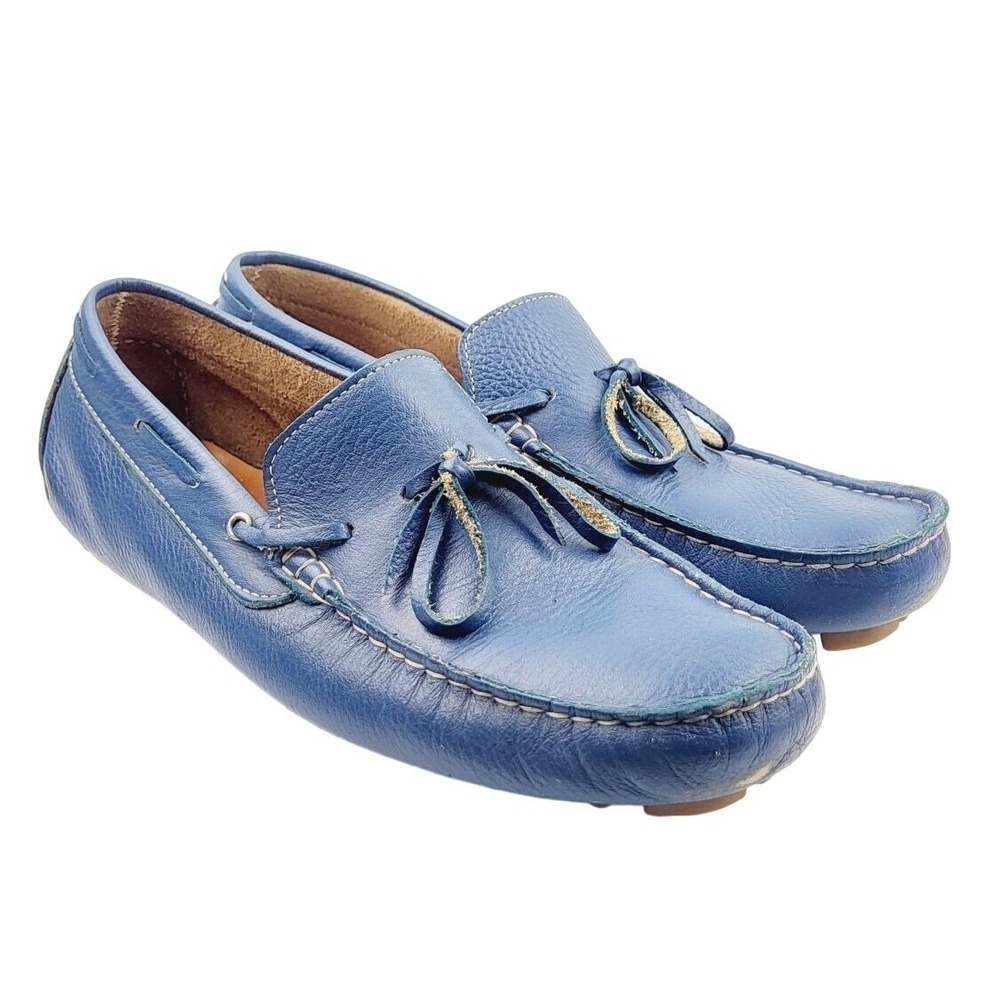 Lords Men's Blue Driving Shoe - Size 43 /‎ 10